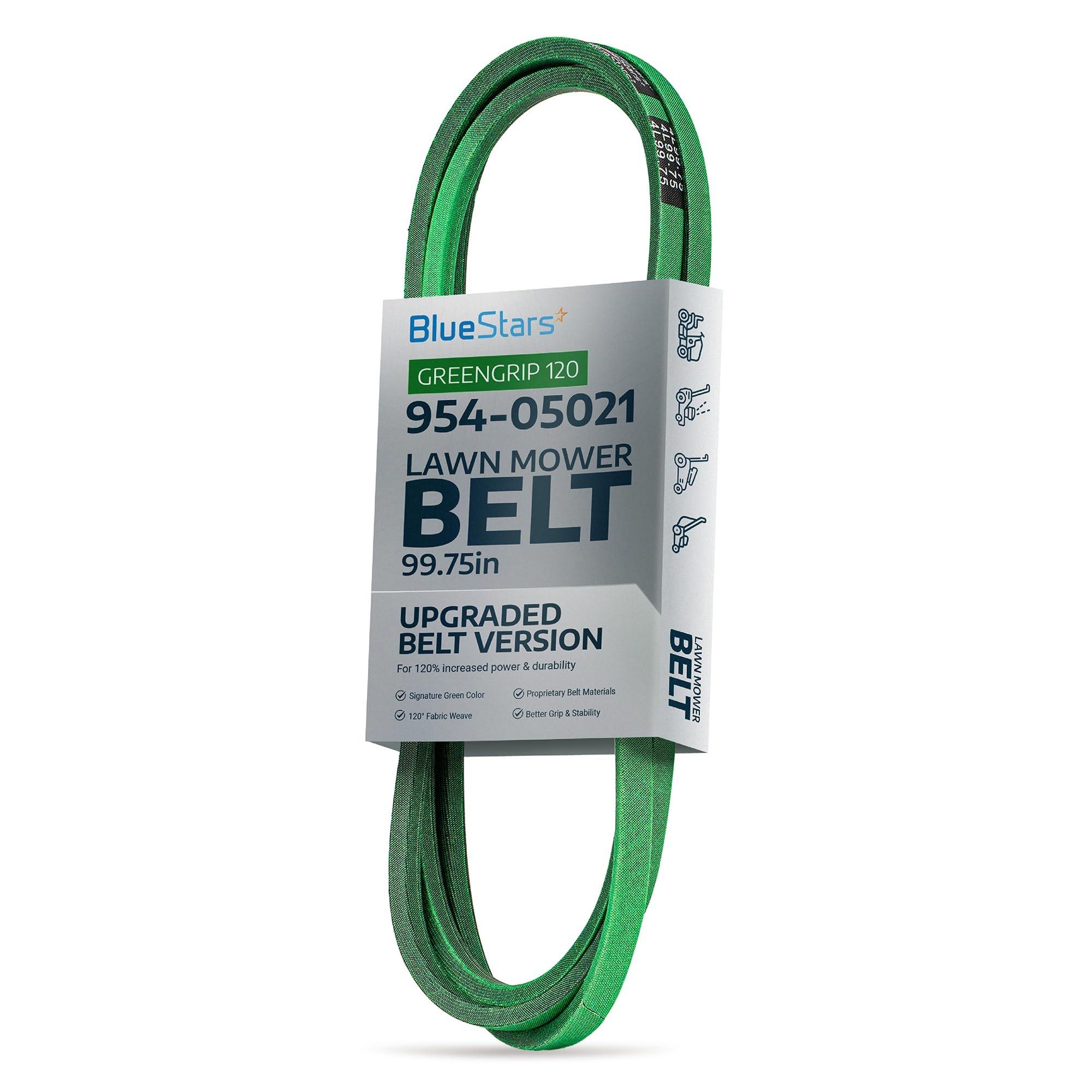 [Upgraded Grip120] 954-05021 Mower Deck Belt - for Cub Cadet Troy Bilt Super Bronco MTD Craftsman Lawn Tractor - Replaces 754-05021 490-501-C062 490-501-M062 | 99.75" x 0.5" image 0