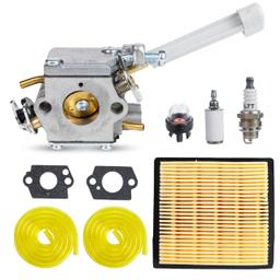 BP42 Carburetor - Compatible with Ryobi RY08420 RY08420A RY42WB RY42BPEMC Backpack Leaf Blower 308054093 900777005 308054079 WT-1086 Carb with Air Filter Fuel Filter Spark Plug Primer Bulb thumbnail 0