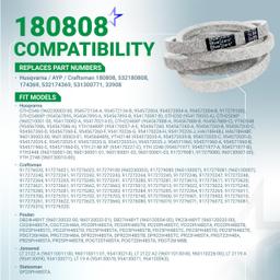 180808 Deck Belt - for 48 inch Deck Husqvarna GT5000 YTH2148 YTH2048 YTH2248 YTH1848XP YTH2448 AYP Craftsman Lawn Mowers - Replaces 532180808 174369 532174369 | 5/8" x 89" thumbnail 2