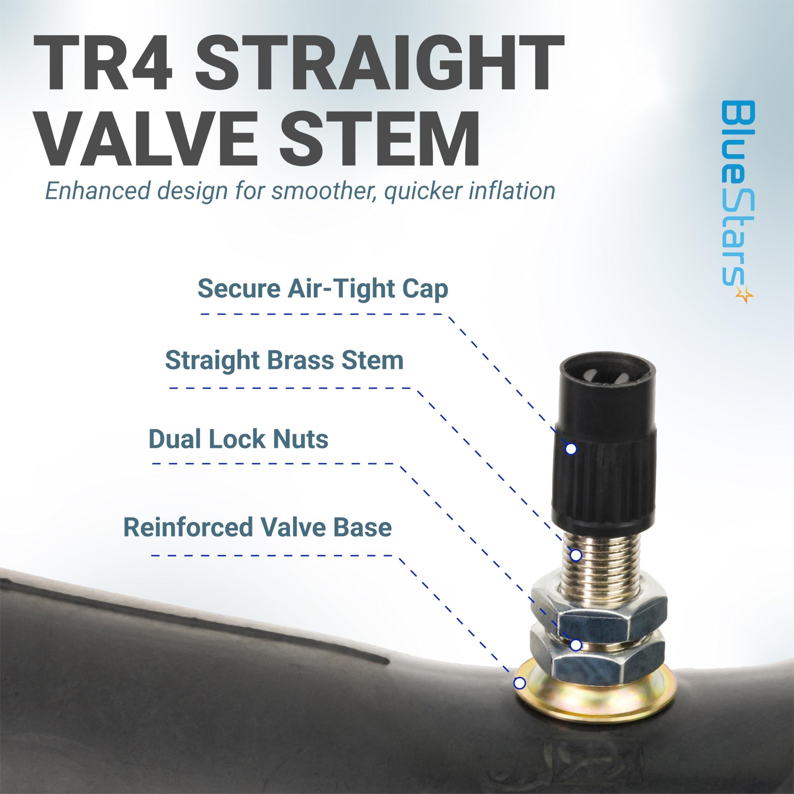 2.75/3.00-19" Motorcycle Inner Tube - 2.5mm Heavy-Duty Butyl Rubber - TR4 Straight Valve Stem - Fits 2.75-19 3.00-19 70/100-19 80/100-19 - Compatible with Surron Talaria Segway - Pack of 2 image 5