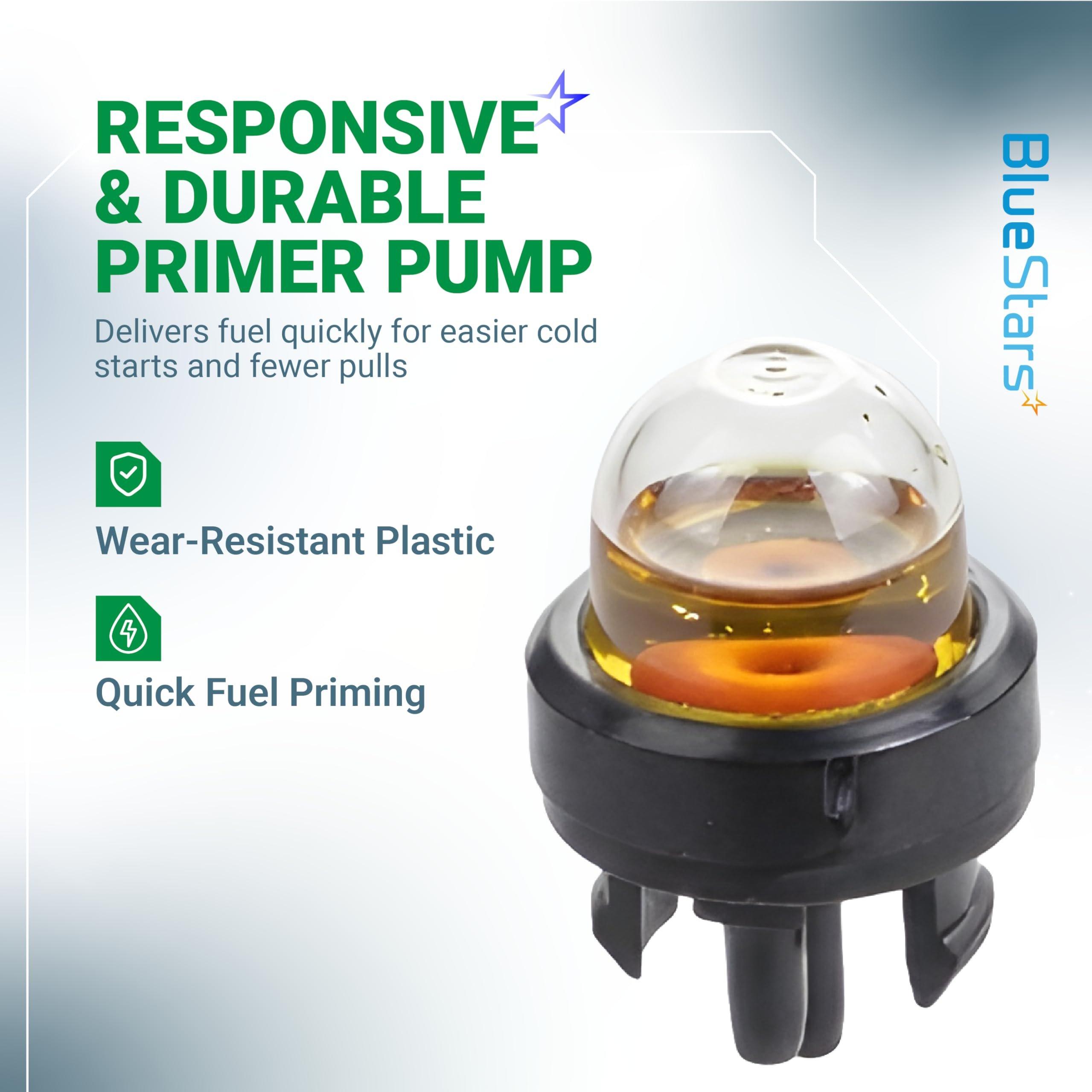 BP42 Carburetor - Compatible with Ryobi RY08420 RY08420A RY42WB RY42BPEMC Backpack Leaf Blower 308054093 900777005 308054079 WT-1086 Carb with Air Filter Fuel Filter Spark Plug Primer Bulb image 7