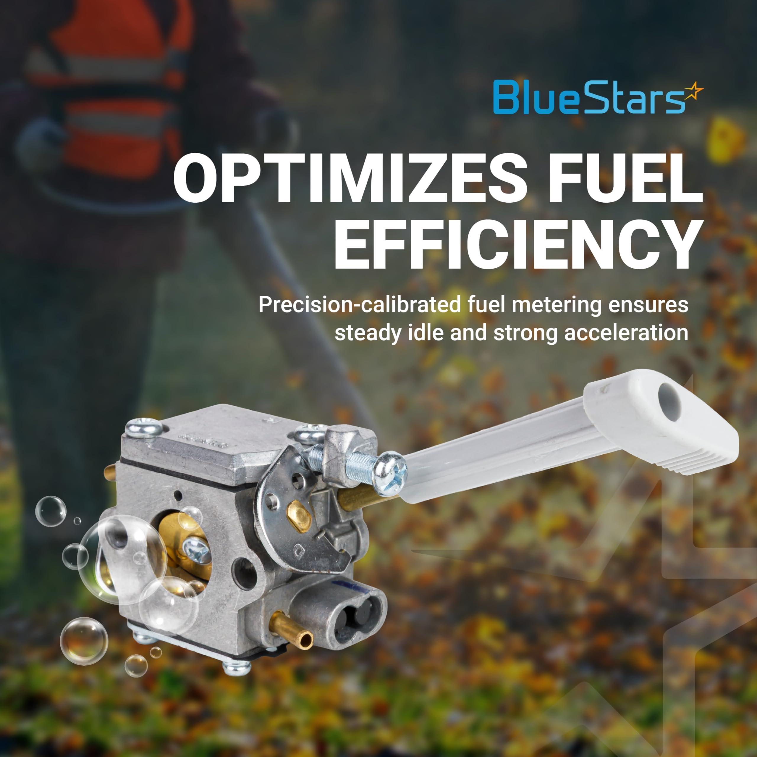 BP42 Carburetor - Compatible with Ryobi RY08420 RY08420A RY42WB RY42BPEMC Backpack Leaf Blower 308054093 900777005 308054079 WT-1086 Carb with Air Filter Fuel Filter Spark Plug Primer Bulb image 1