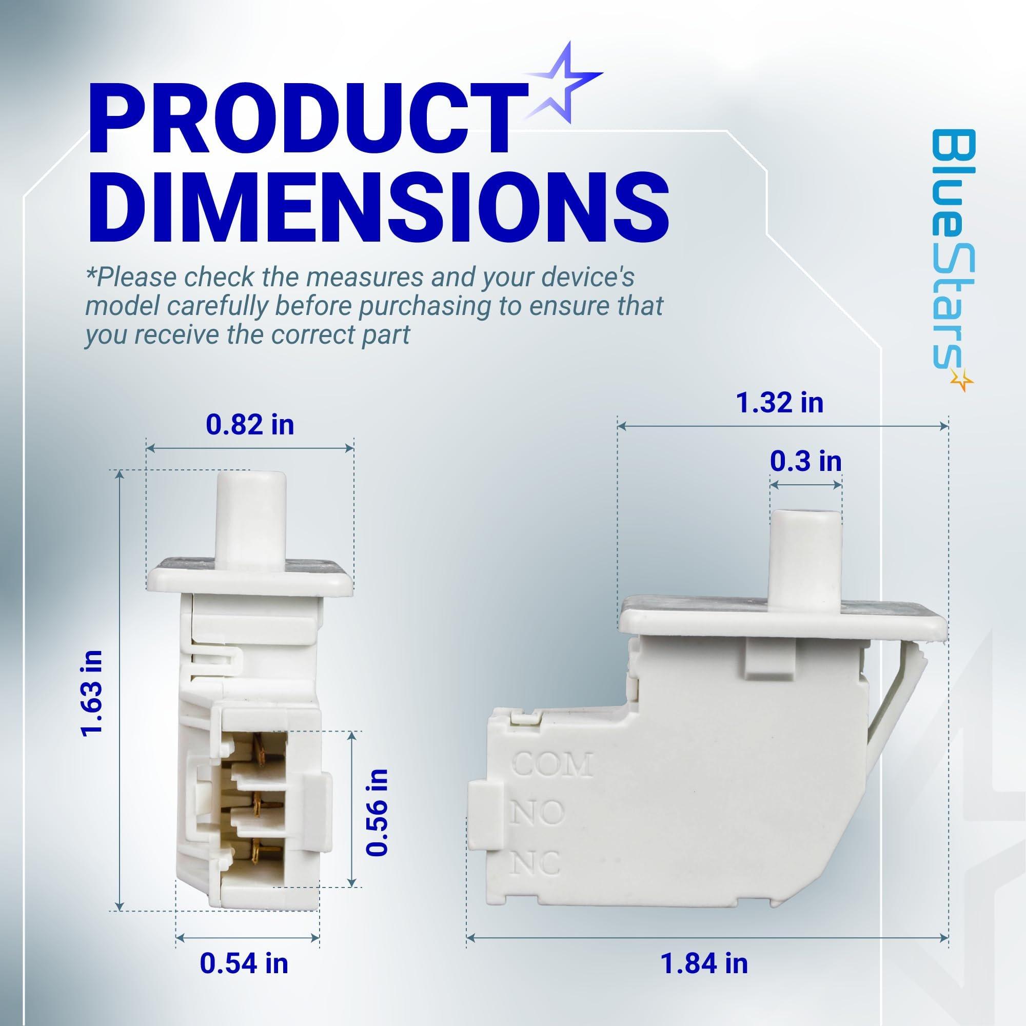 [2026 Upgraded] WE04X28977 Dryer Door Switch - Compatible with GE Hotpoint GTD33EASK0WW GTD42EASJ2WW GTD42EASJ0WW GTD42GASJ2WW GTD45EASJ2WS Dryer - Replaces AP6889035 WE10X23879 4931170 image 1