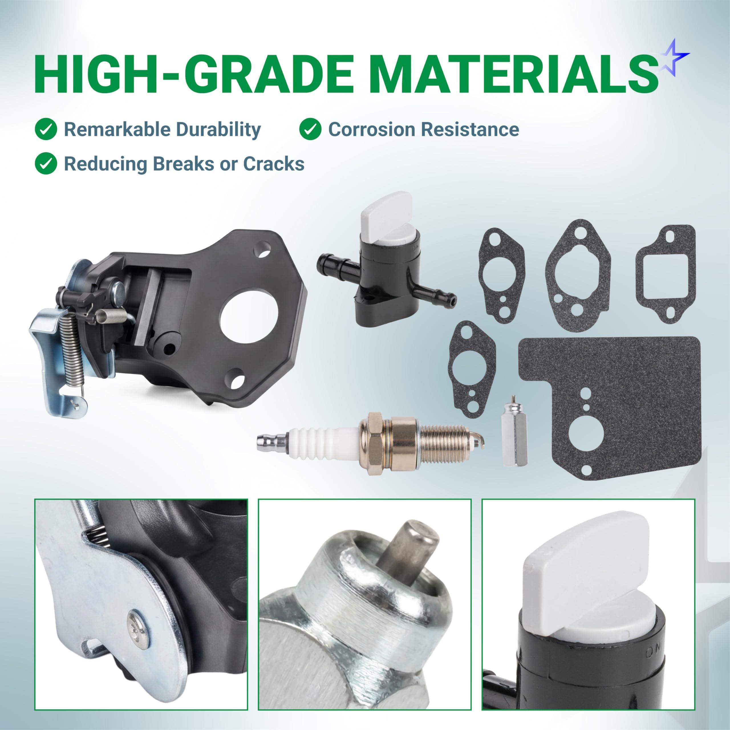 [Lifetime Warranty] 16620-Z8D-305 Thermo Wax Assembly & 16600-Z8B-900 Choke Control for Honda GCV160 GCV160A0 GCV160LA0 GCV190 HRX217 HRR216 Lawn Mower Engine Parts with 16950-Z0Y-003 Fuel Shut-Off Valve image 5