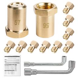 [Lifetime Warranty] GRLP5 LP Gas Conversion Kit - Compatible with Frigidaire Gas Range - Natural Gas to Propane LPG Conversion Kit - Replaces 4980407 AP7213138 A22390101 316243720 316243721 316243723 thumbnail 0