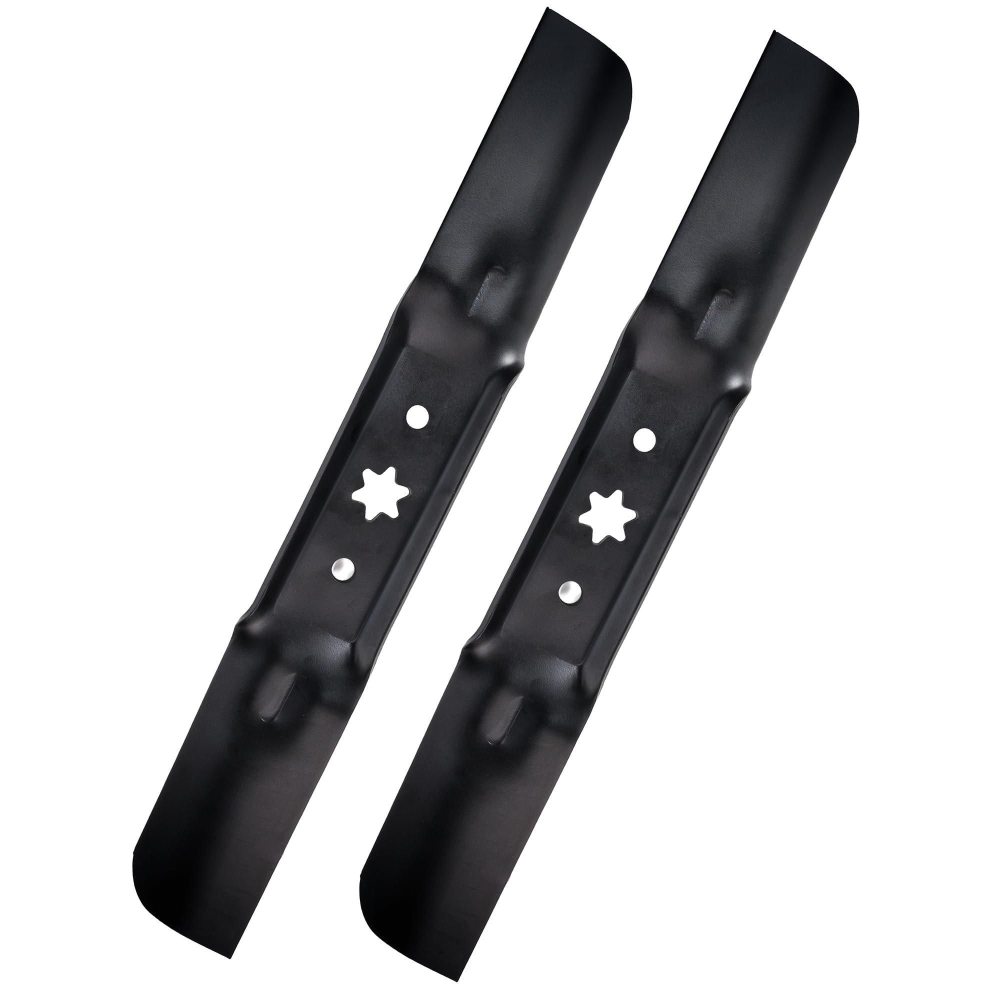 BlueStars 942-05052A Mower Blades for 50 Inch Deck Lawn Mower - Fit for Cub Cadet 50 Inch XT1 LT50 GT50 RZT SX50 EFI FAB Troy Bilt Mustang XP Craftsman Z550 742-05052A - Medium Lift Mulching 3 Packs image 0