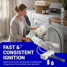 [2026 Upgraded] WE4X750 279311 Gas Dryer Igniter - Compatible with Kenmore Whirlpool Maytag GE Frigidaire Dryer - Replaces AP3094138 239233 WE4X750 4391996 WE04X0750 (Flat Style Ignitor) thumbnail 5