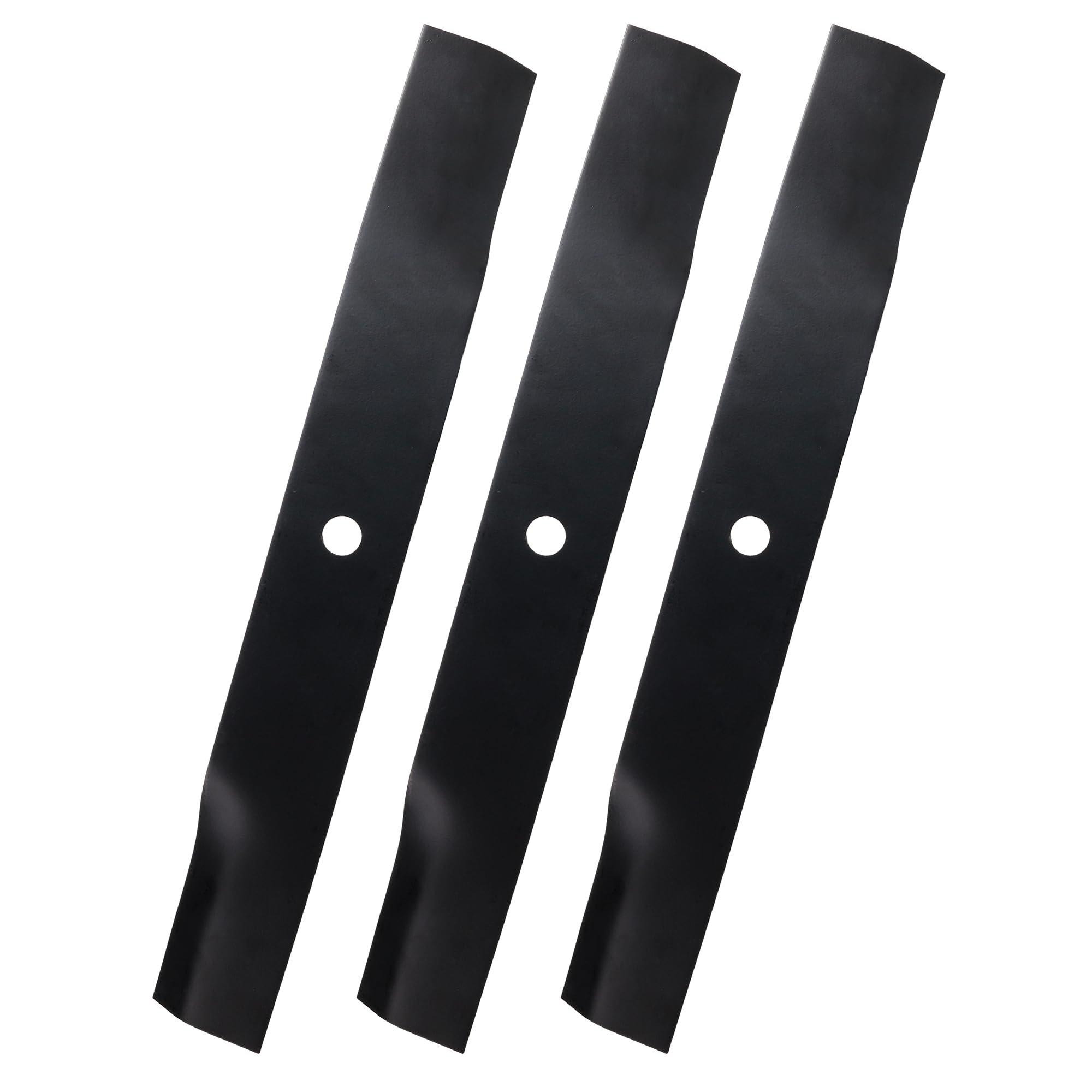 BlueStars 115-5059-03 Mower Blades - Fit for oro TimeCutter 50 Inch SS5000 75750 MX5000 75755 MX5060 MX5050 Exmark Quest 142-6453-S 110-6837-03 - Replaces 110-6837-03 112-9759-03 Zero Turn 3 Packs image 0