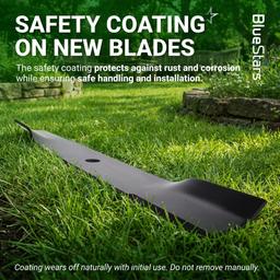 BlueStars 115-5059-03 Mower Blades - Fit for oro TimeCutter 50 Inch SS5000 75750 MX5000 75755 MX5060 MX5050 Exmark Quest 142-6453-S 110-6837-03 - Replaces 110-6837-03 112-9759-03 Zero Turn 3 Packs thumbnail 4