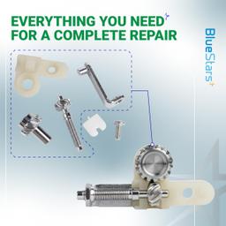 [Lifetime Warranty] Chain Tensioner Kit 1123 007 1000 Adjuster Nut Kit - Compatible with 019T 021 023 025 MS210 MS250 MS230 Chainsaw - Replacement 1123-007-1000 11230071000 Adjuster Tensioner with Bar Nuts thumbnail 2