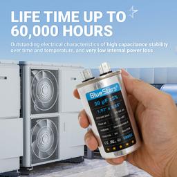 [Upgraded] 30 uF MFD ±5% 370V 440V AC CBB65 Multi-Purpose Motor Run Round Capacitor | CE cRUus Certified thumbnail 11
