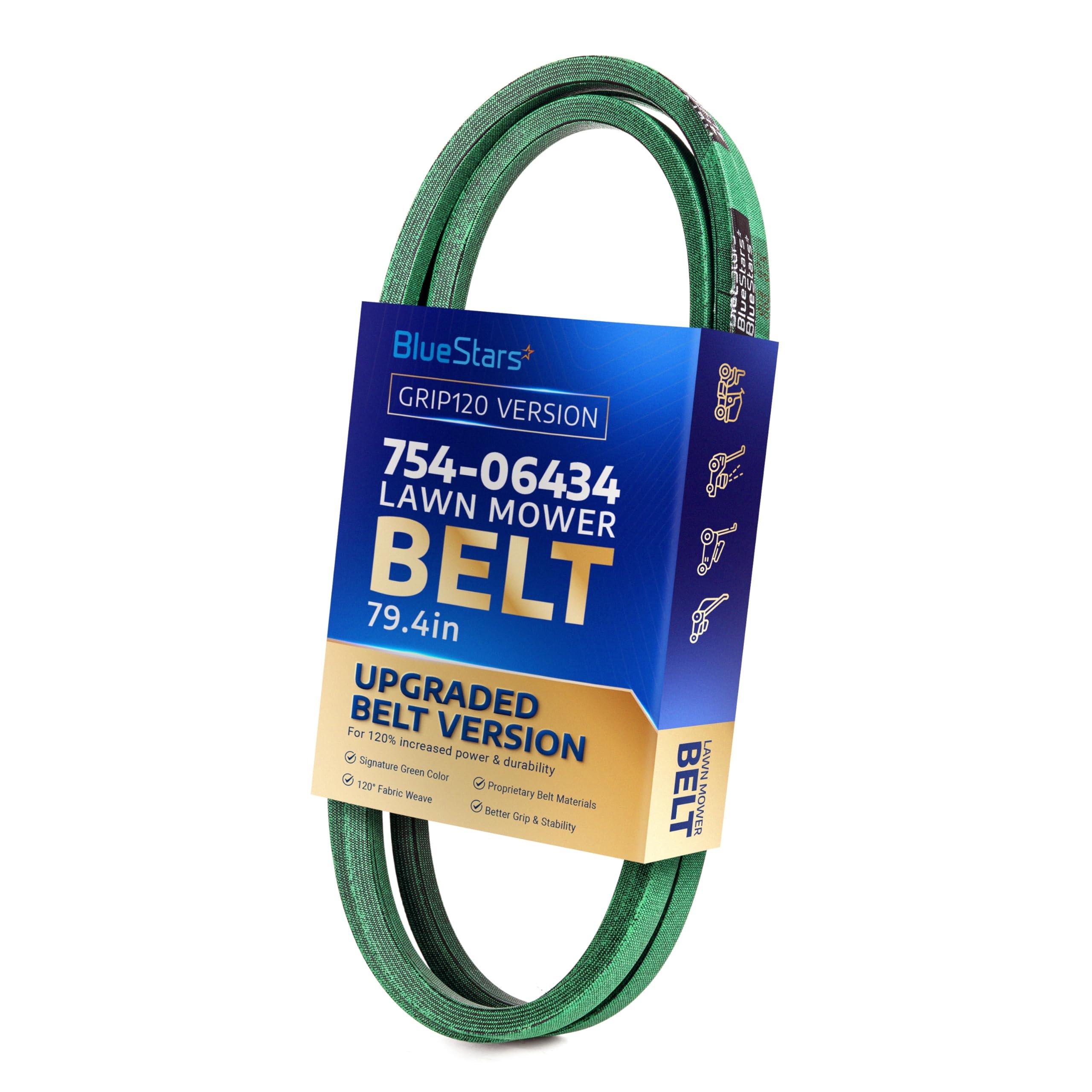 [Grip120] 754-06434 Deck Belt for 36" Deck Troy Bilt 36 Pony 36T Pony 36B Craftsman T85 T100 - Replaces CMXGZAM501100 490-501-M100 | 1/2”x79.4 image 0