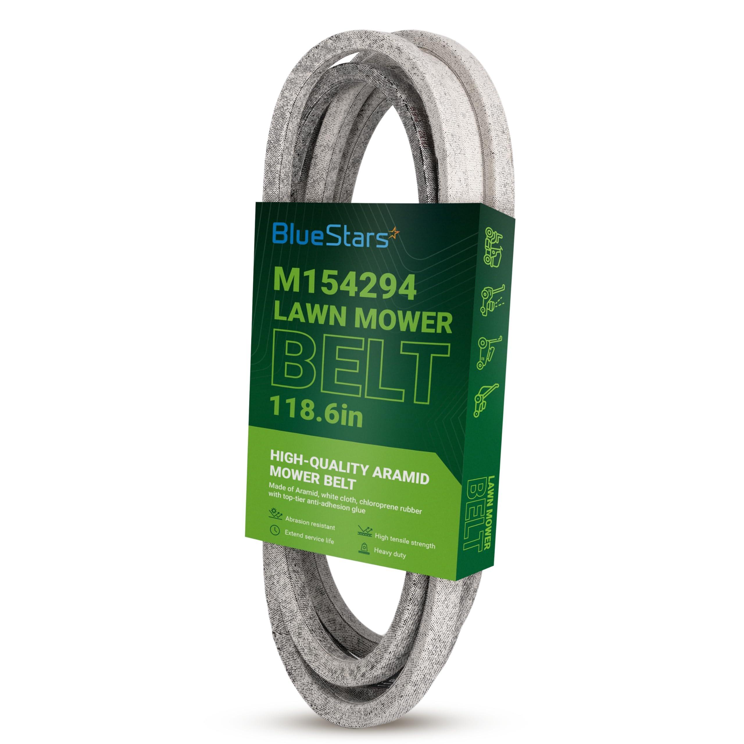 M154294 Deck Belt - Compatible with John Deere 42" Z225 Z235 EzTrak Zero-Turn Mowers with 42" Mower Deck | 1/2" x 118.6" image 0