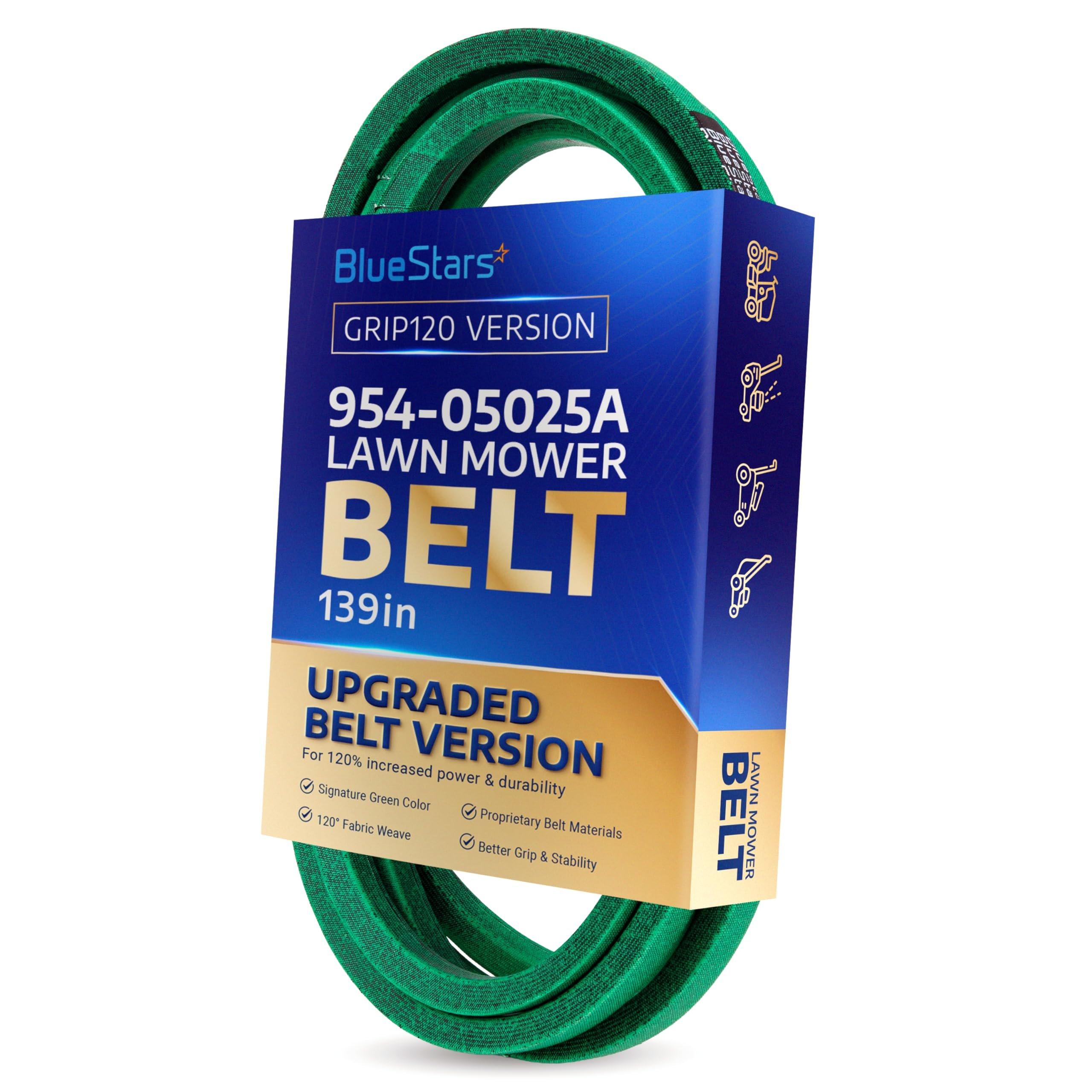 [Grip120] 954-05025A Deck Belt for 54" Lawn Mower Decks - Fits Cub Cadet XT1 GT54 ST54, Troy-Bilt TB2454, Craftsman T8400, V-Belt - Replaces 754-05025A 954-05025 | 5/8" x 139" image 0