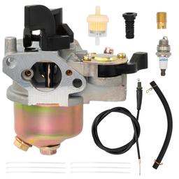 Carburetor Kit for Monster Mega Moto 79cc 80cc 97cc 105cc Mini Bike MMB80 MMB105 Motovox MBX10 Baja DB30 Coleman B100 RT100 Go Kart Carb Engine | w/Main Jet Throttle Cable thumbnail 0