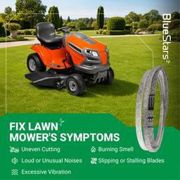 139573 Primary Deck Belt Replacement for Husqvarna 532139573 GTH220 GT190 GTH2250 GTH 2250 XP GTH2550XP GTH200 Craftsman AYP Poulan Lawn Mower Garden Tractor | 1/2" x 83" thumbnail 6