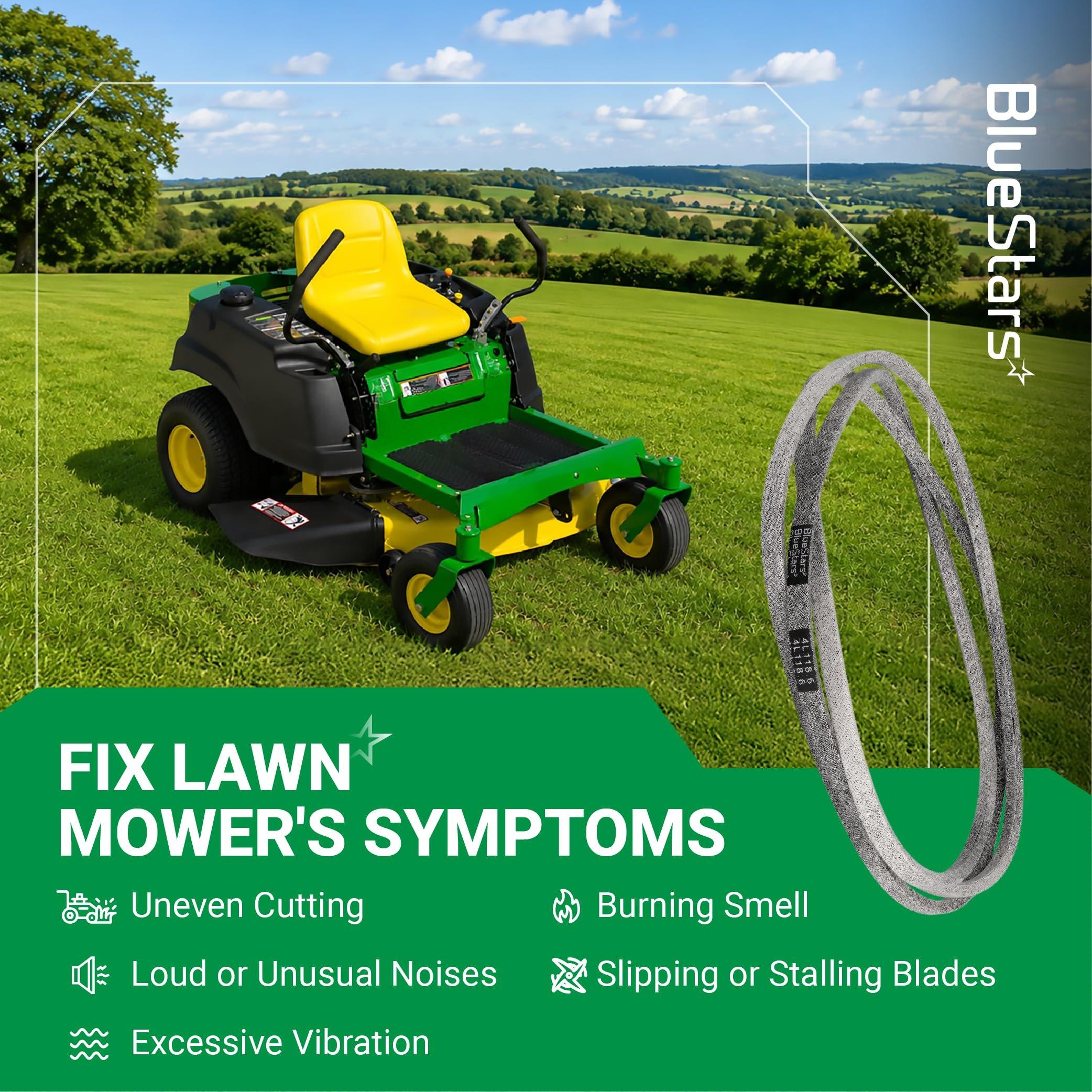M154294 Deck Belt - Compatible with John Deere 42" Z225 Z235 EzTrak Zero-Turn Mowers with 42" Mower Deck | 1/2" x 118.6" image 6
