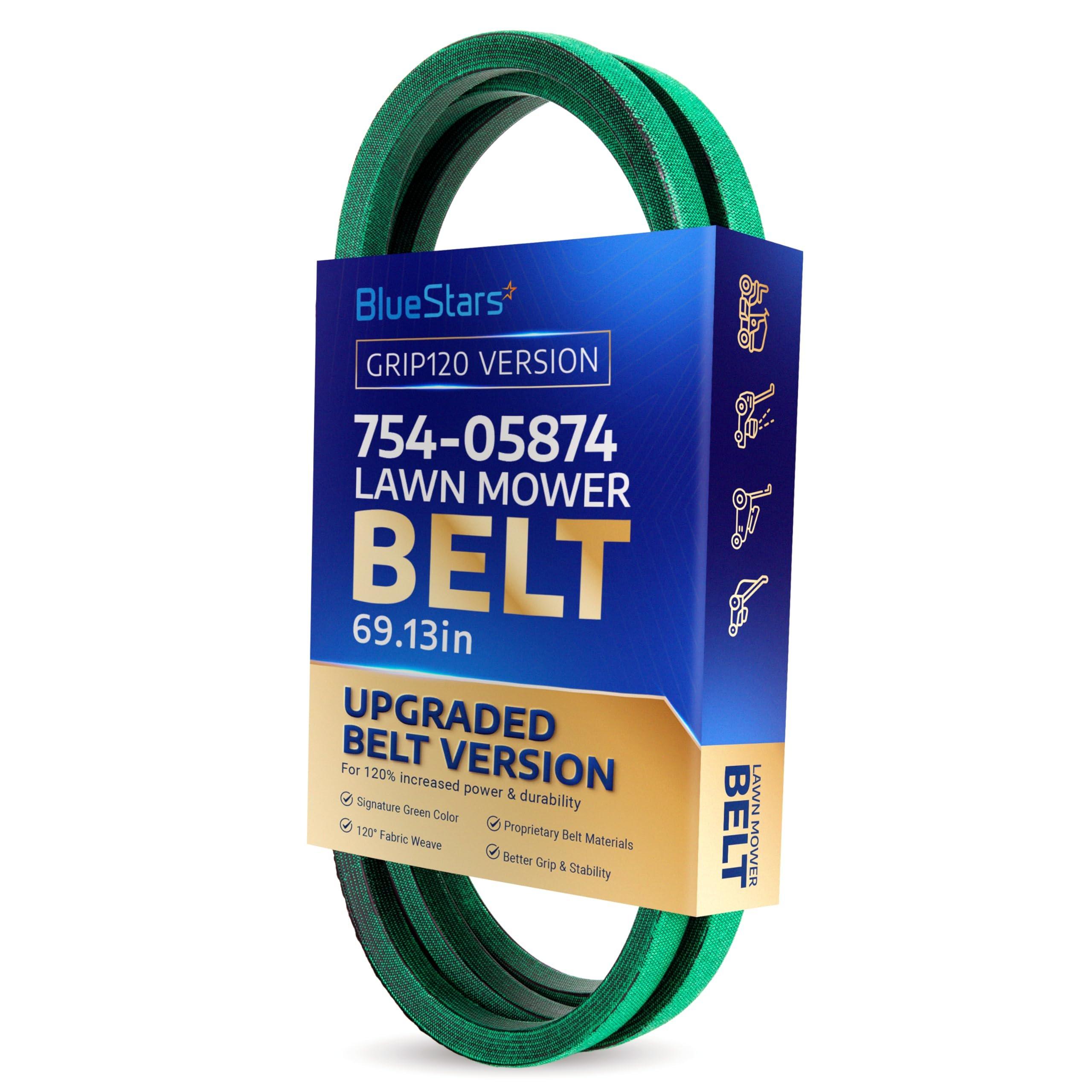 [Grip120] 754-05874 Transmission Drive Belt for Craftsman Troy Bilt MTD Cub Cadet RZT - Replaces 754P05874 490-501-C089 CMXGZAM501089 | 1/2" x 69.13" image 0