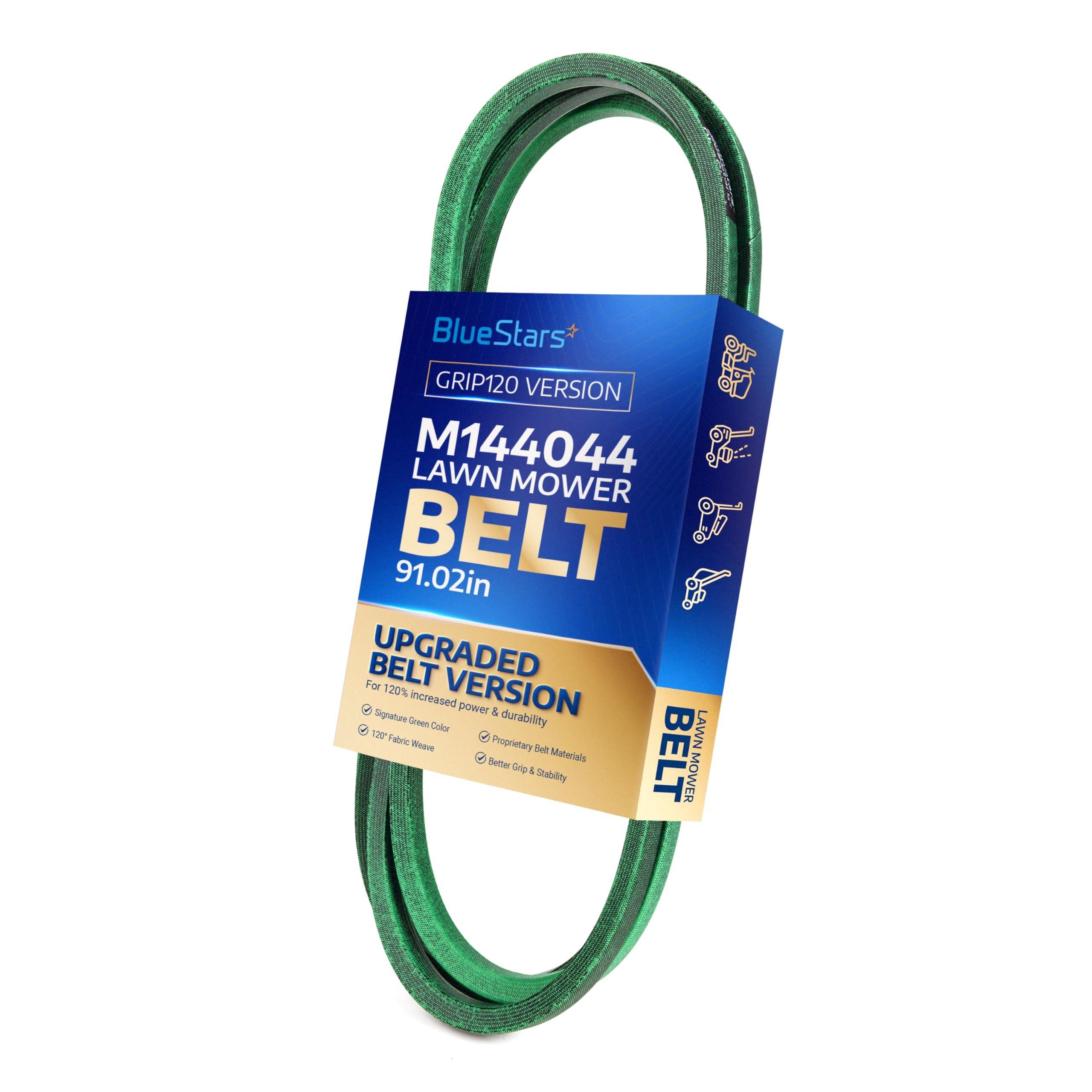 [Grip120] M144044 Drive Belt for John Deere X300 X304 X310 X320 X324 X340 X360 X380 X390, LT150 LT160 LT170 LT180 LT190 Lawn Tractors, Traction Belt | 1/2" x 91.02" image 0