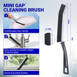 2-Pack WE03X23881 Dryer Lint Filter Replacement for GE Hotpoint Dryers GTD42EASJ2WW GTD33EASK0WW - Replaces PS11763056 4476390 Stainless Steel Screen with Cleaning Brushes thumbnail 7