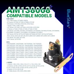 175566 Ignition Switch 7 Terminals 2 Keys & AM138068 Starter Solenoid - Compatible with John Deere L100 L105 L110 L120 - Replaces GY20074 925-1741 94762 175566 175442 725-04439 725-04439B thumbnail 8