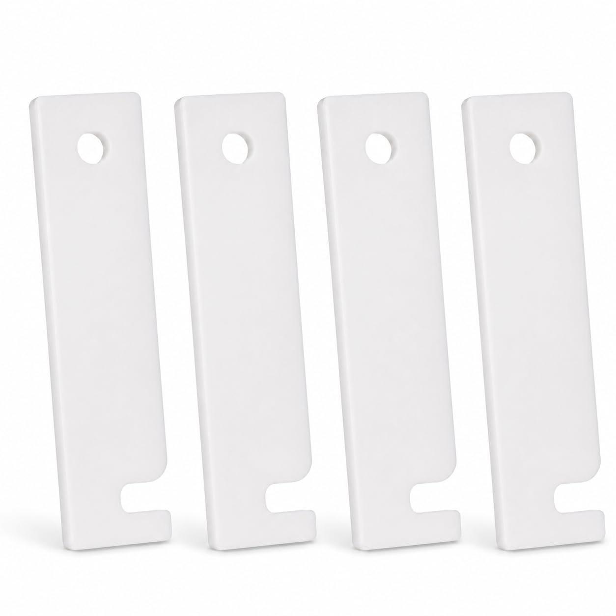 WE03X37319 Clothes Dryer Tumbler Front Glide Bearing Kit for Whirlpool Maytag Dryers Replacement - Replace 306508VP AP4037304 PS1804752 312941 (4-Pack) image 0