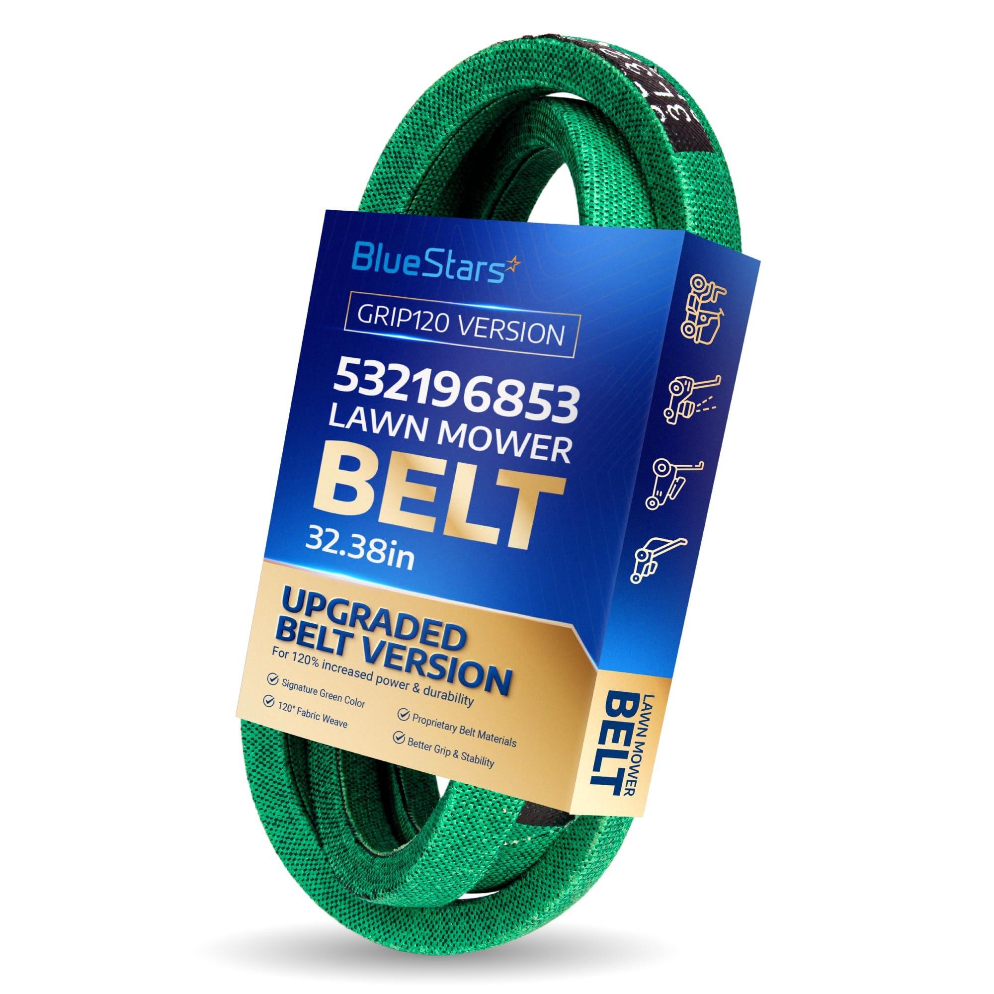 532196853 Drive Belt - for Husqvarna Poulan Jonsered Dixon Walk-Behind Mowers - Replaces 196853 426609 532426609 590000501 583432701 | Aramid Cord | 32.38" image 0