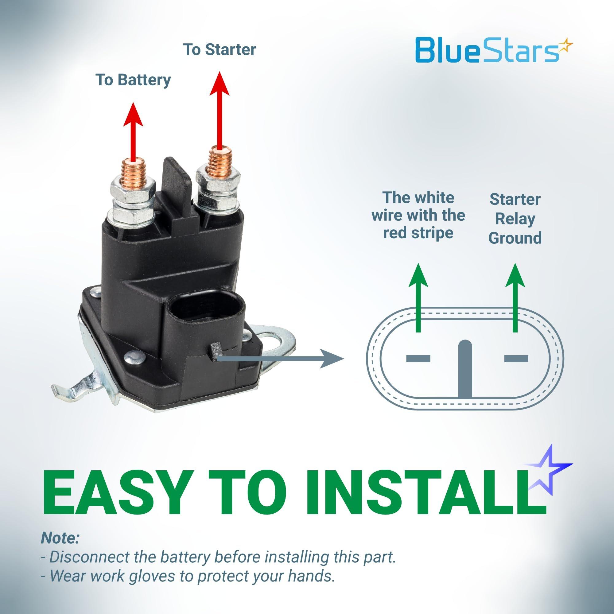 7CM-1241-212-51 Starter Solenoid 12V 2 Terminals Lawn Mower Solenoid Relay Switch Replaces Trombetta 7CM124121251 M008904-000 05167200 for Gravely ZT X, ZT XL, Pro-Turn Zero Turn Mowers image 5