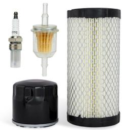 28463G01 Air Filter - EZGO Tune Up Kit E-Z-GO Gas 4-Cycle RXV TXT Medalist Workhorse MPT ST Cushman Hauler - Fits Club Car Precedent Carryall - Includes Spark Plug Fuel Filter Oil Filter thumbnail 0