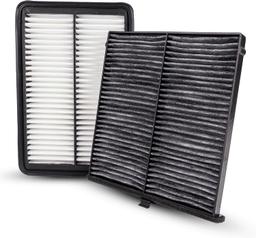 CA11259 Engine Air Filter & KD45-61-J6X Cabin Air Filter Kit for Mazda 3/3 Sport 2014-2018, Mazda 6 2014-2021, CX-5 2013-2025 - Replaces PE07-13-3A0A, CF11811 thumbnail 0