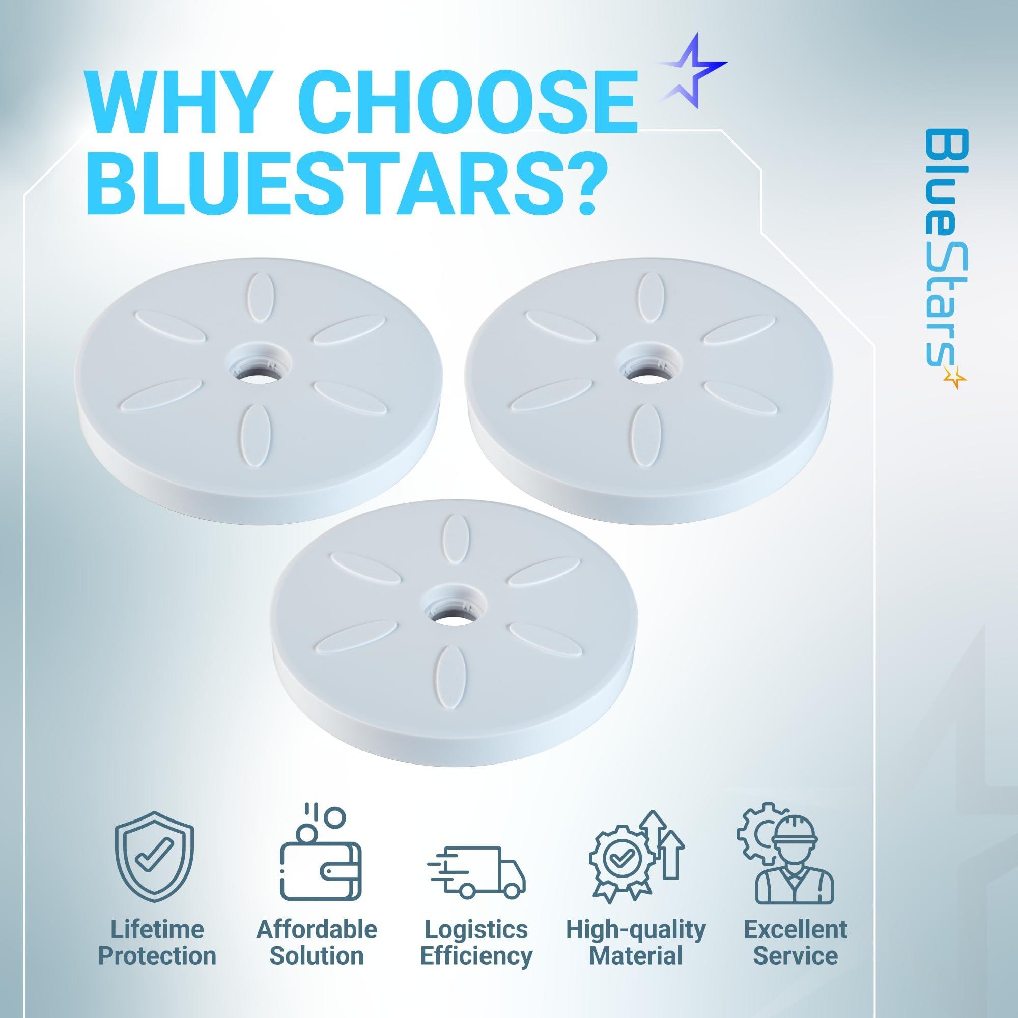 BlueStars C6/C-6 Large Wheel Replacement Parts – Compatible with Polaris 180 280 Tanktrax, VAC-Sweep 280 Pool Cleaners – Pack of 3 image 10