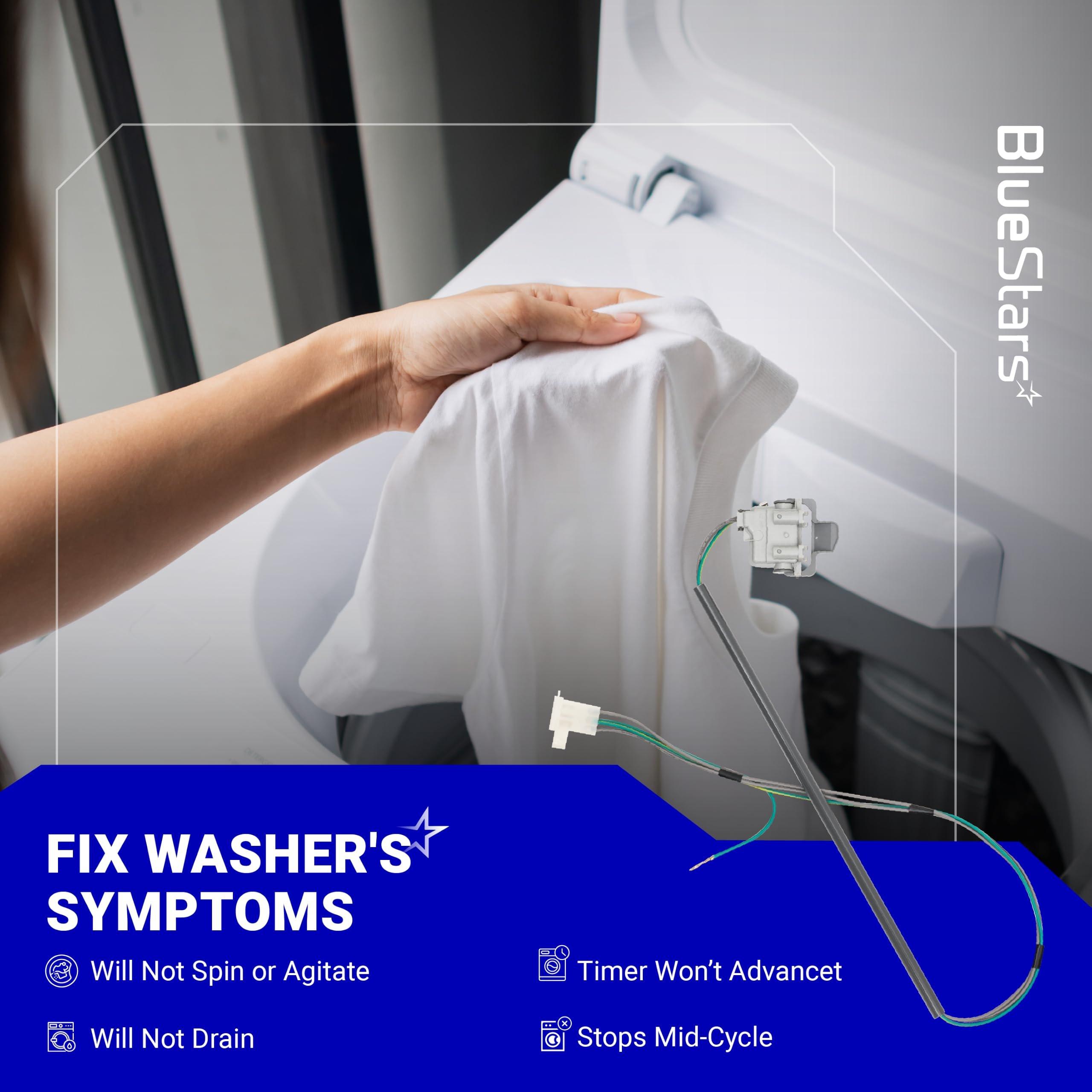 3355458 WP3355458 Washer Lid Switch Replacement by BlueStars – Compatible with Whirlpool & Kenmore Thin Twin Washing Machines – Replaces WP3355458 WP3355548VP PS11741198 AP2946951 image 5
