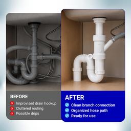 [NEW] BlueStars 212332 Condensate Drain Pipe 1-1/2" x 1-1/2" x 3/4" thumbnail 8