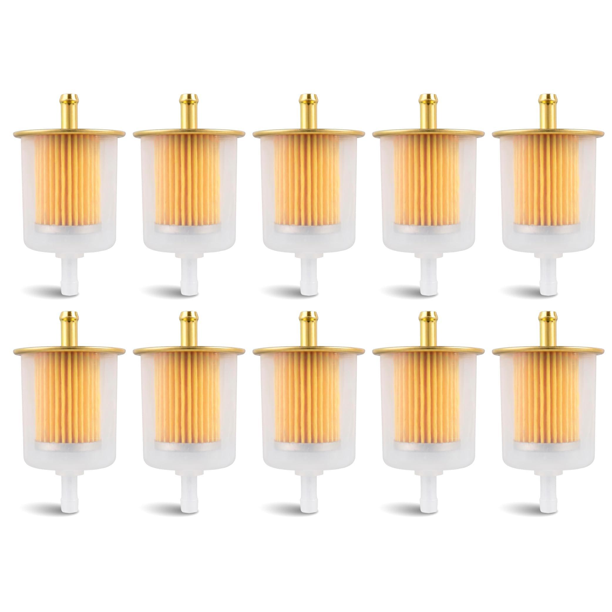 3/8" Universal Inline Fuel Filter (10-Pack) image 0