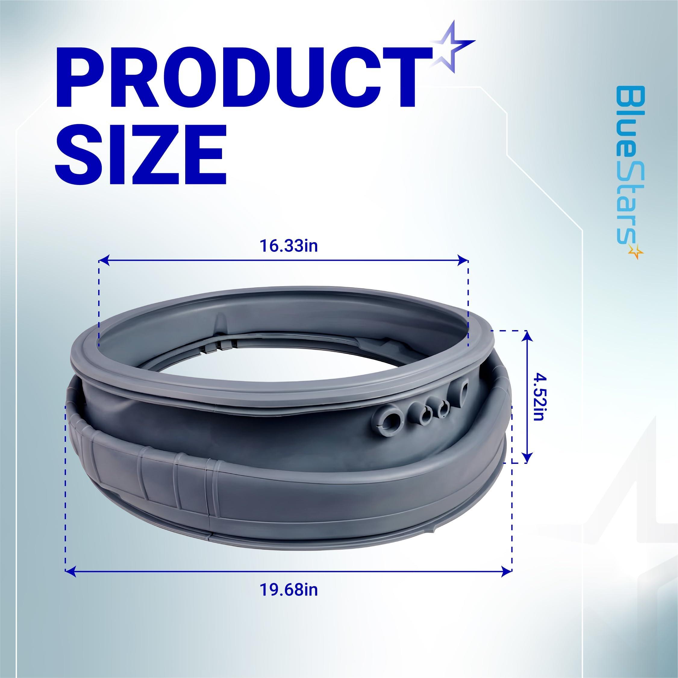 [NEW] BlueStars MDS47123619 Washer Door Seal with Extra Removal Tools image 1