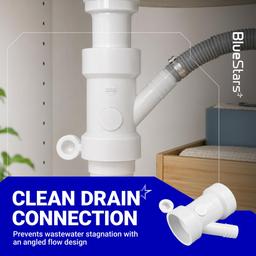 [NEW] BlueStars 212332 Condensate Drain Pipe 1-1/2" x 1-1/2" x 3/4" thumbnail 2
