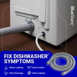 [NEW] BlueStars AEM74333104 AEM74333101 Dishwasher Drain Hose Assembly thumbnail 8
