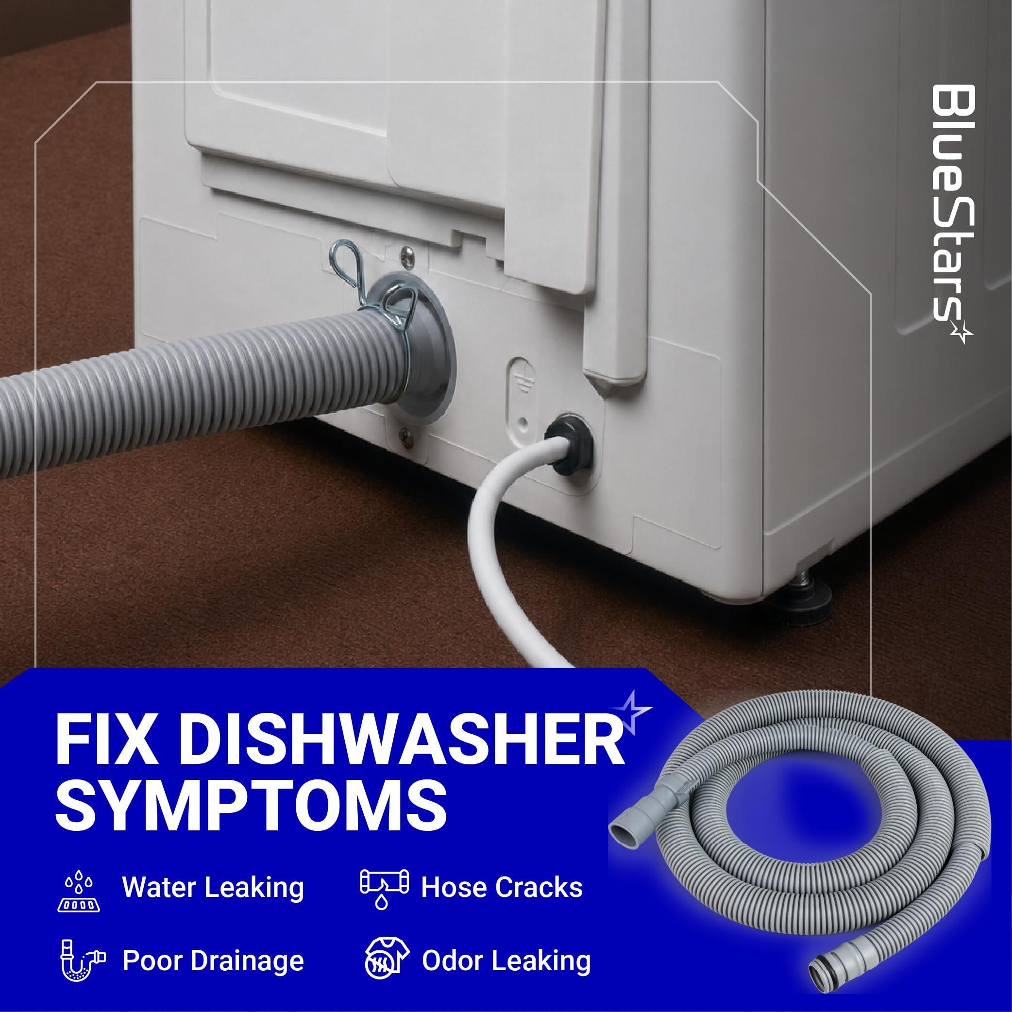 [NEW] BlueStars AEM74333104 AEM74333101 Dishwasher Drain Hose Assembly image 8
