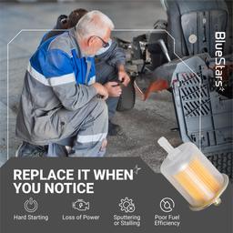 3/8" Universal Inline Fuel Filter (10-Pack) thumbnail 7