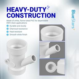 [NEW] BlueStars 212332 Condensate Drain Pipe 1-1/2" x 1-1/2" x 3/4" thumbnail 4
