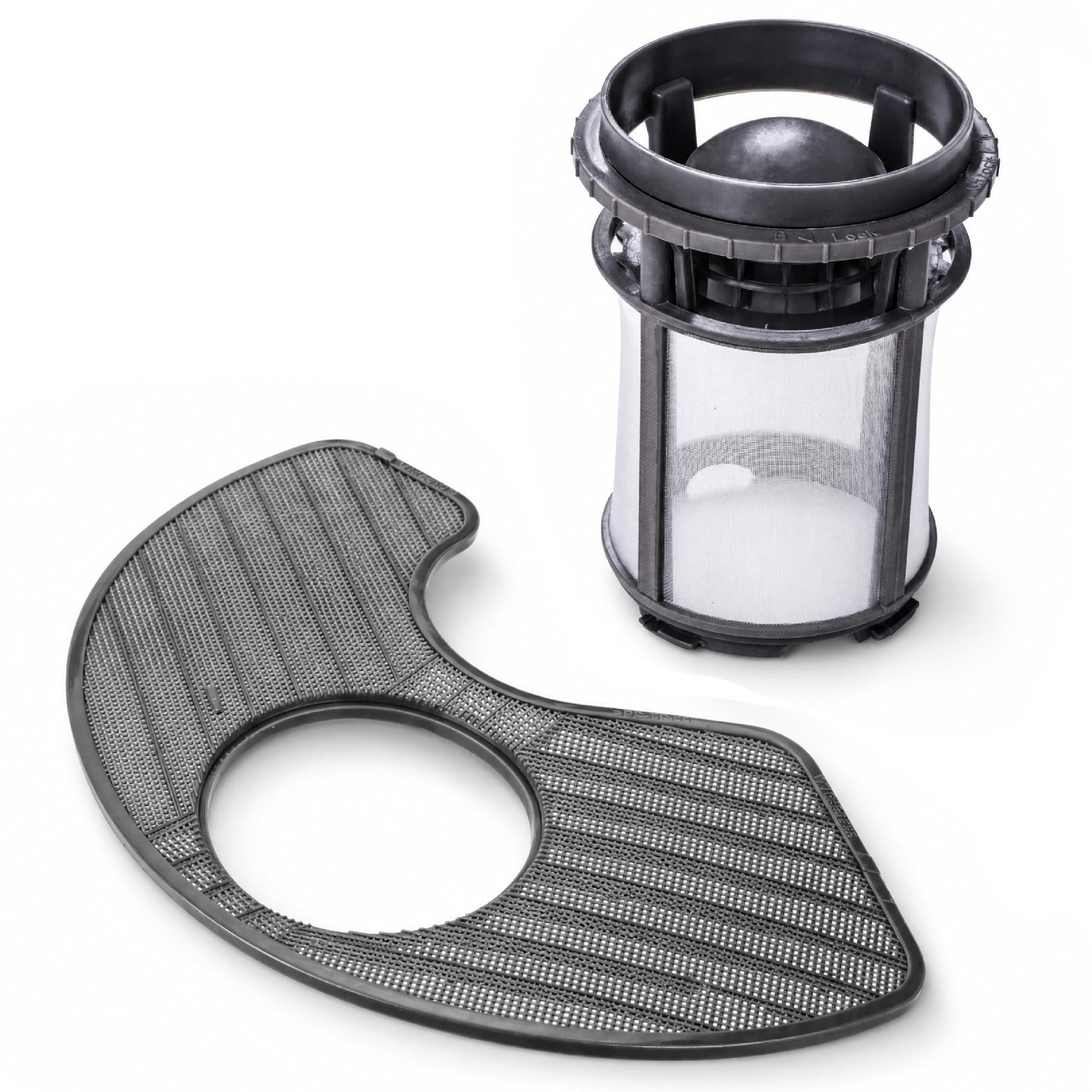 W10872845 Dishwasher Pump Filter Cup & WPW10463906 Screen Filter image 0