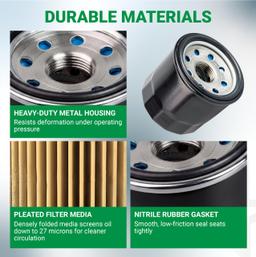2 Pcs 52114 Oil Filter for Hydro-Gear 52114 Toro Exmark 109-3321 thumbnail 4