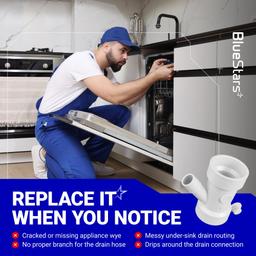 [NEW] BlueStars 212332 Condensate Drain Pipe 1-1/2" x 1-1/2" x 3/4" thumbnail 6