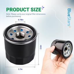 2 Pcs 52114 Oil Filter for Hydro-Gear 52114 Toro Exmark 109-3321 thumbnail 1