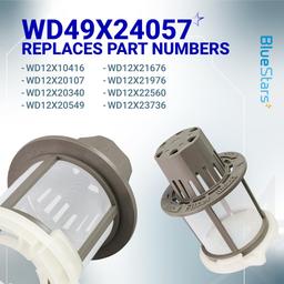 [NEW] BlueStars WD49X24057 Dishwasher Ultra Fine Filter Kit For GE thumbnail 2
