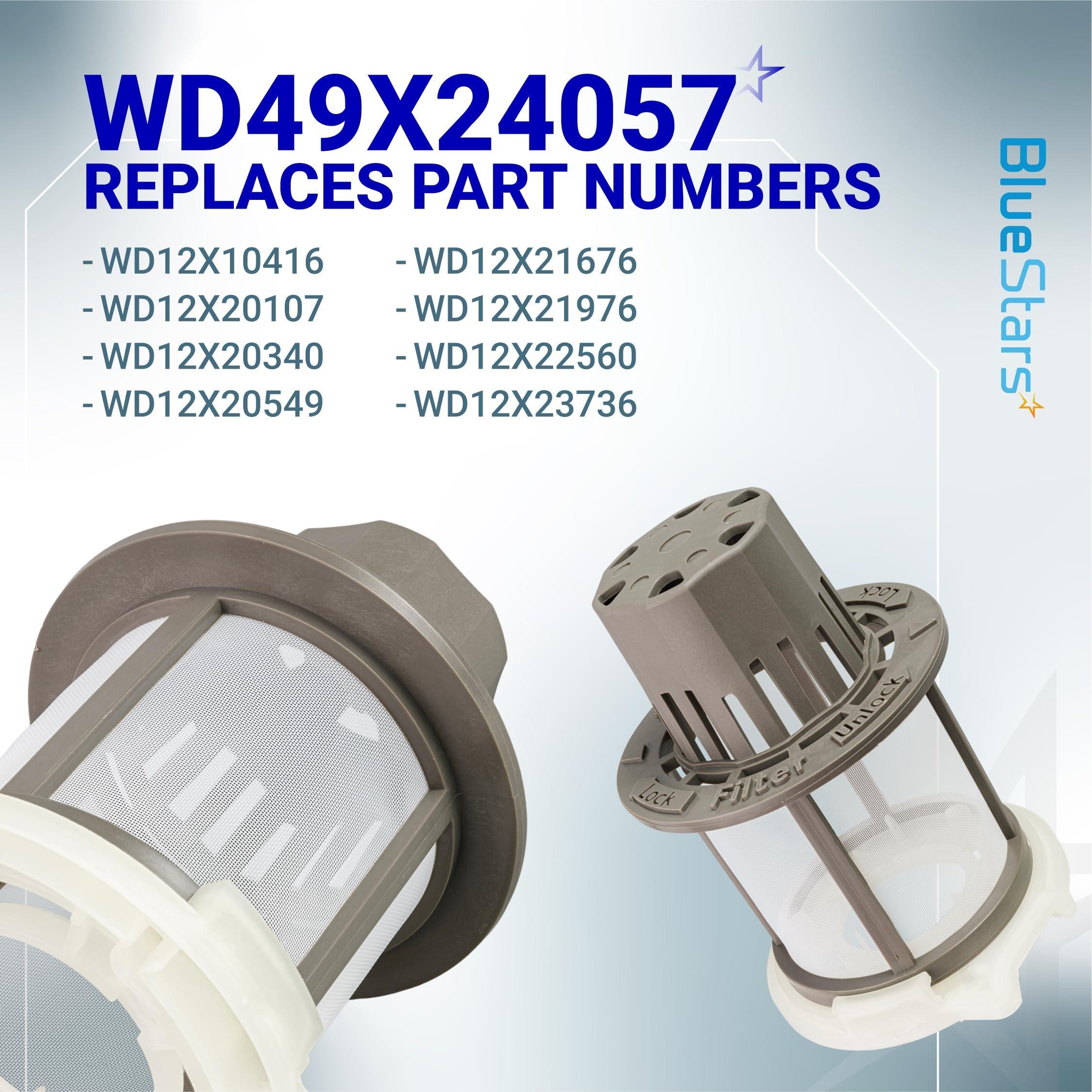 [NEW] BlueStars WD49X24057 Dishwasher Ultra Fine Filter Kit For GE image 2
