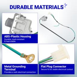 3355458 WP3355458 Washer Lid Switch Replacement by BlueStars – Compatible with Whirlpool & Kenmore Thin Twin Washing Machines – Replaces WP3355458 WP3355548VP PS11741198 AP2946951 thumbnail 3