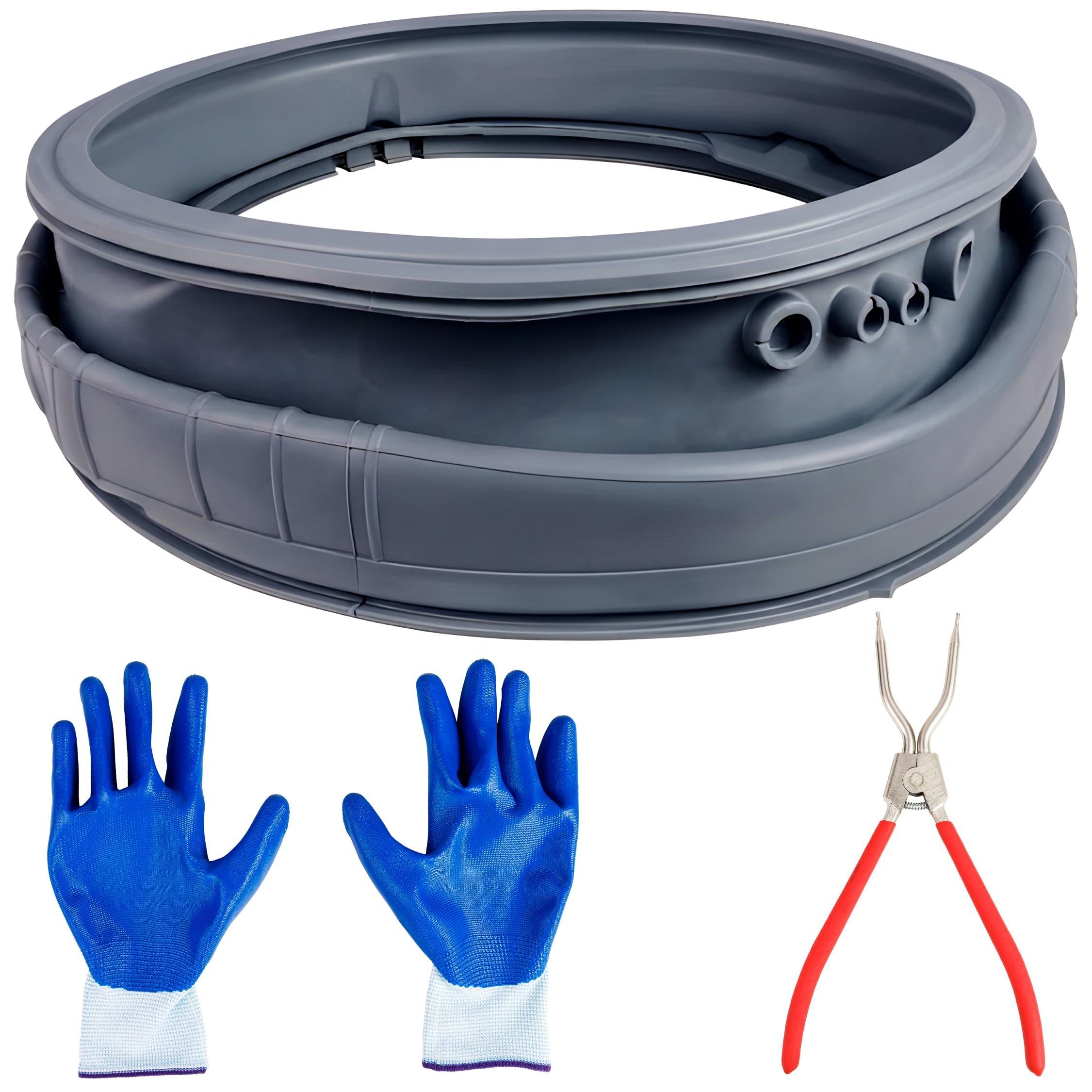 [NEW] BlueStars MDS47123619 Washer Door Seal with Extra Removal Tools image 0