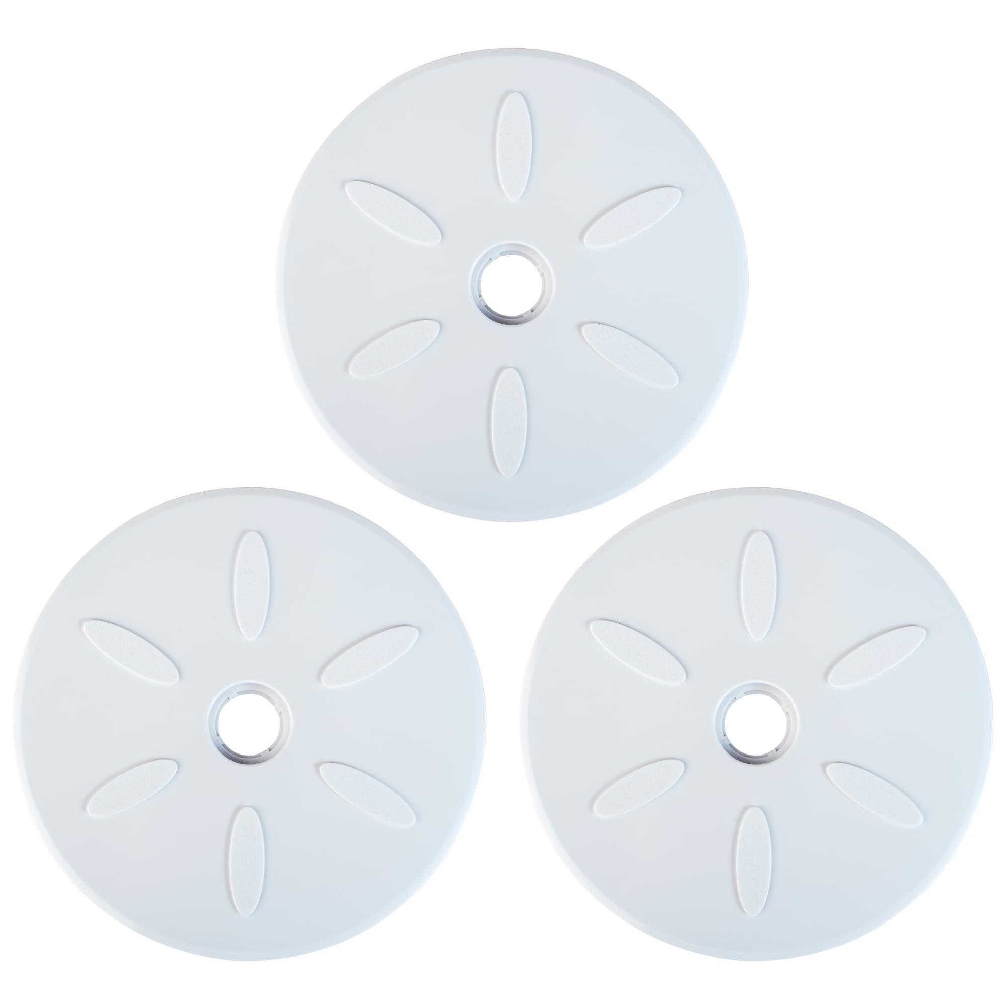 BlueStars C6/C-6 Large Wheel Replacement Parts – Compatible with Polaris 180 280 Tanktrax, VAC-Sweep 280 Pool Cleaners – Pack of 3 image 0