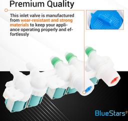 DC97-15459G Washing Machine Inlet Valve Assembly for Samsung Washers WA45H7000AW WA48H7400AW - Replaces 3276197 AP5623056 PS4220861 EAP4220861 thumbnail 5